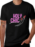 Holy Chic Graphic Tee - Stylish Fashion T-Shirt
