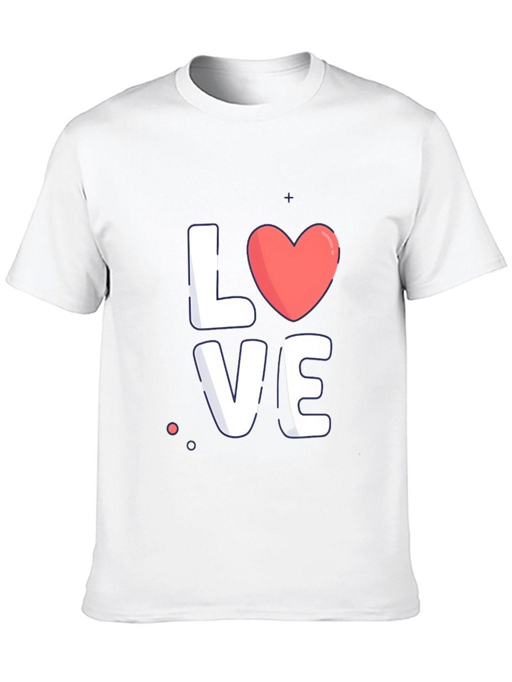Love Graphic Tee - Stylish Black Cotton T-Shirt