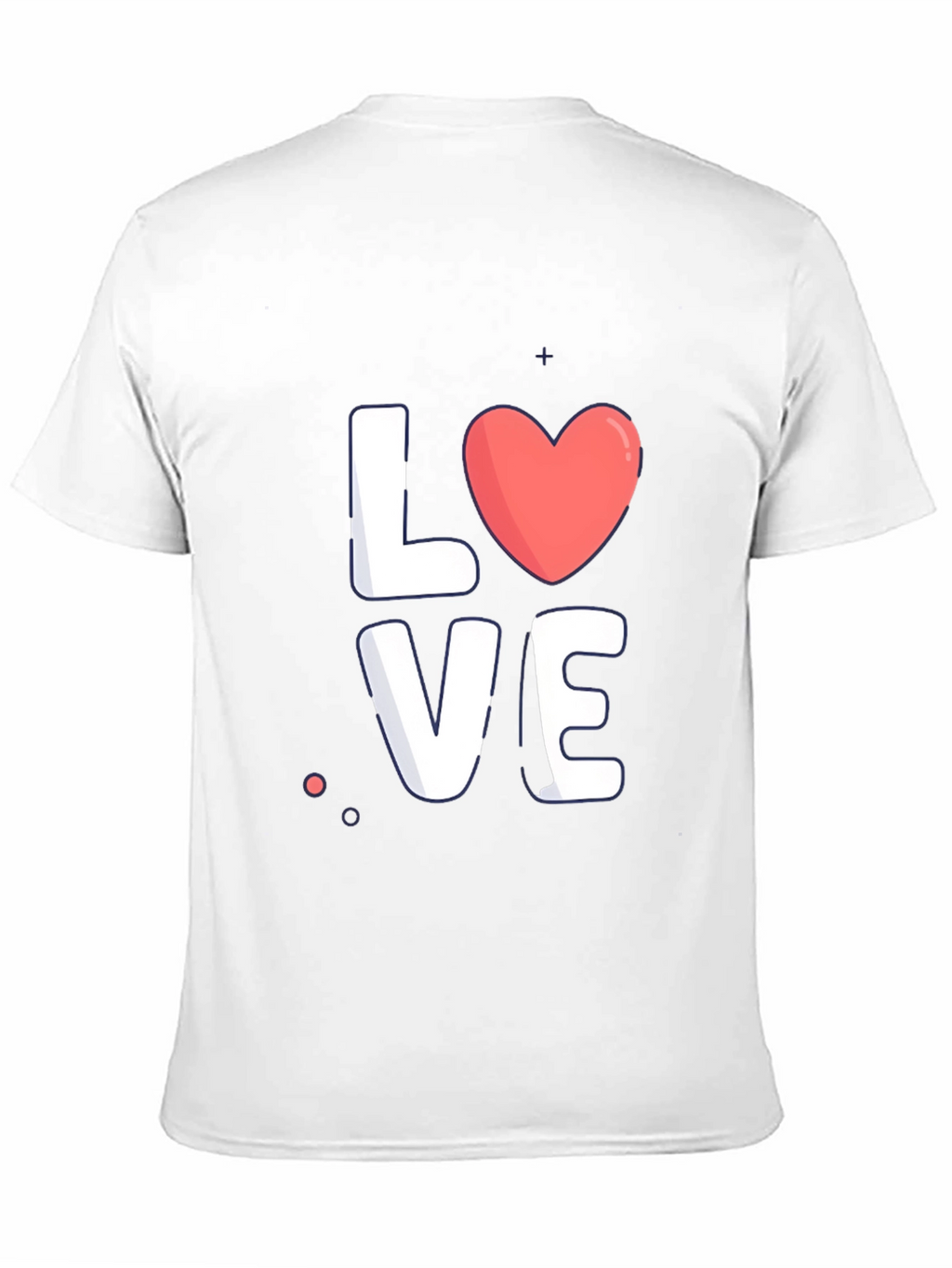 Love Graphic Tee - Stylish Black Cotton T-Shirt