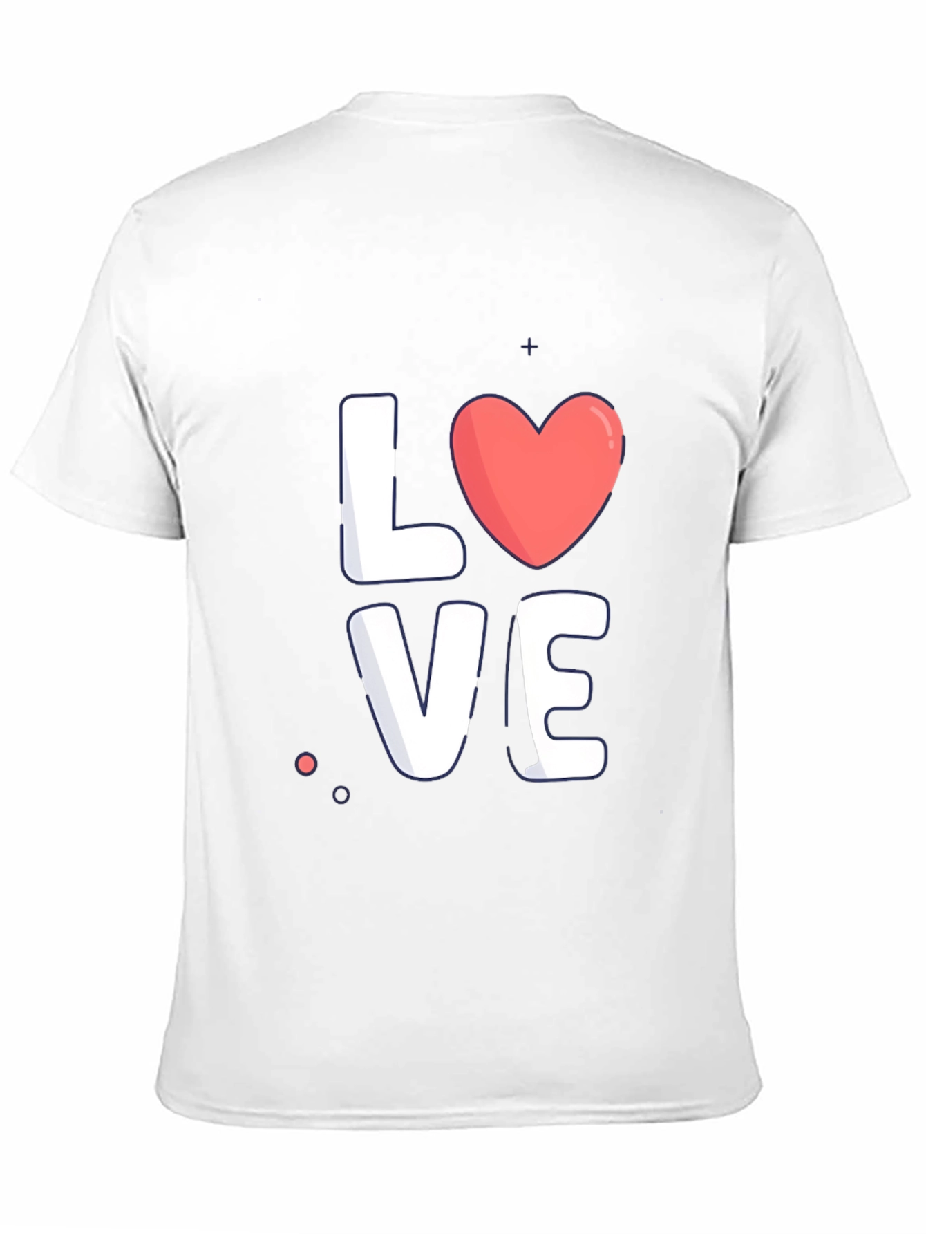Love Graphic Tee - Stylish Black Cotton T-Shirt