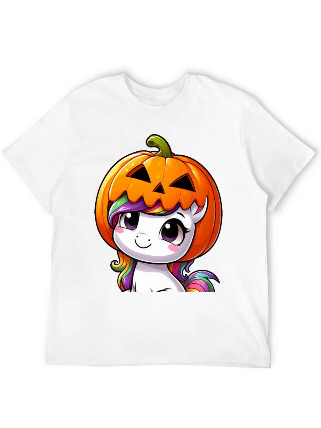 Halloween Unicorn Pumpkin T-Shirt