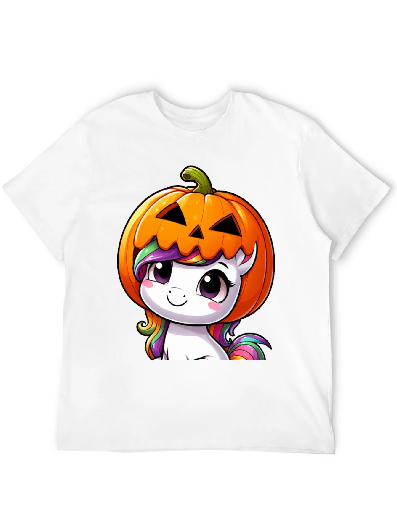 Halloween Unicorn Pumpkin T-Shirt
