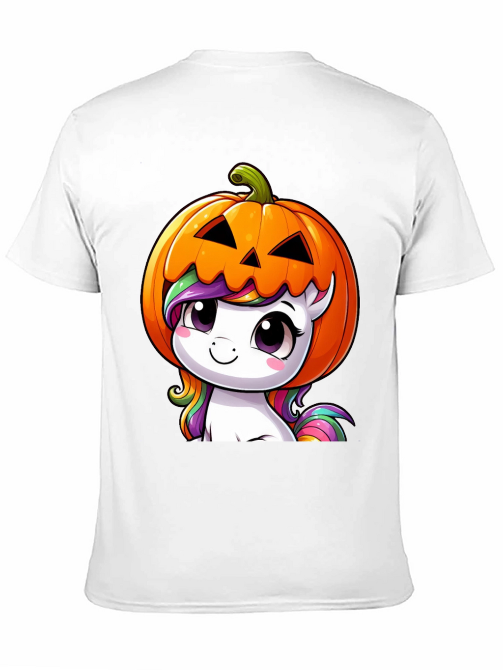 Halloween Unicorn Pumpkin T-Shirt