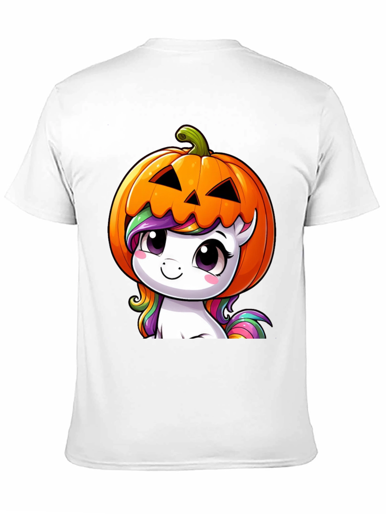 Halloween Unicorn Pumpkin T-Shirt