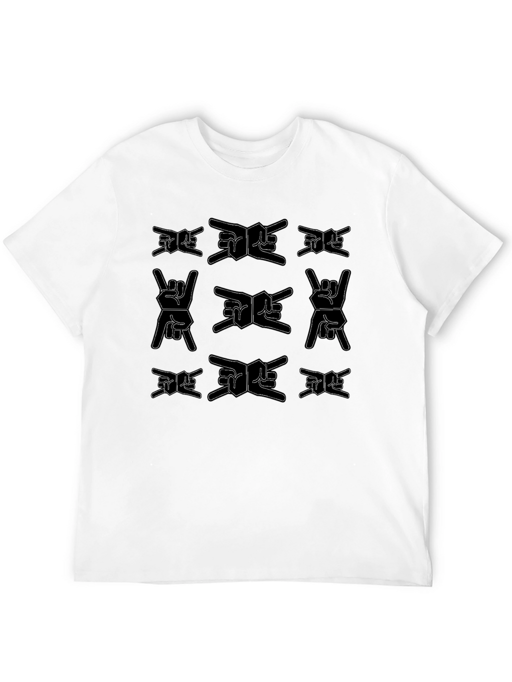 Rock On Graphic Print T-Shirt