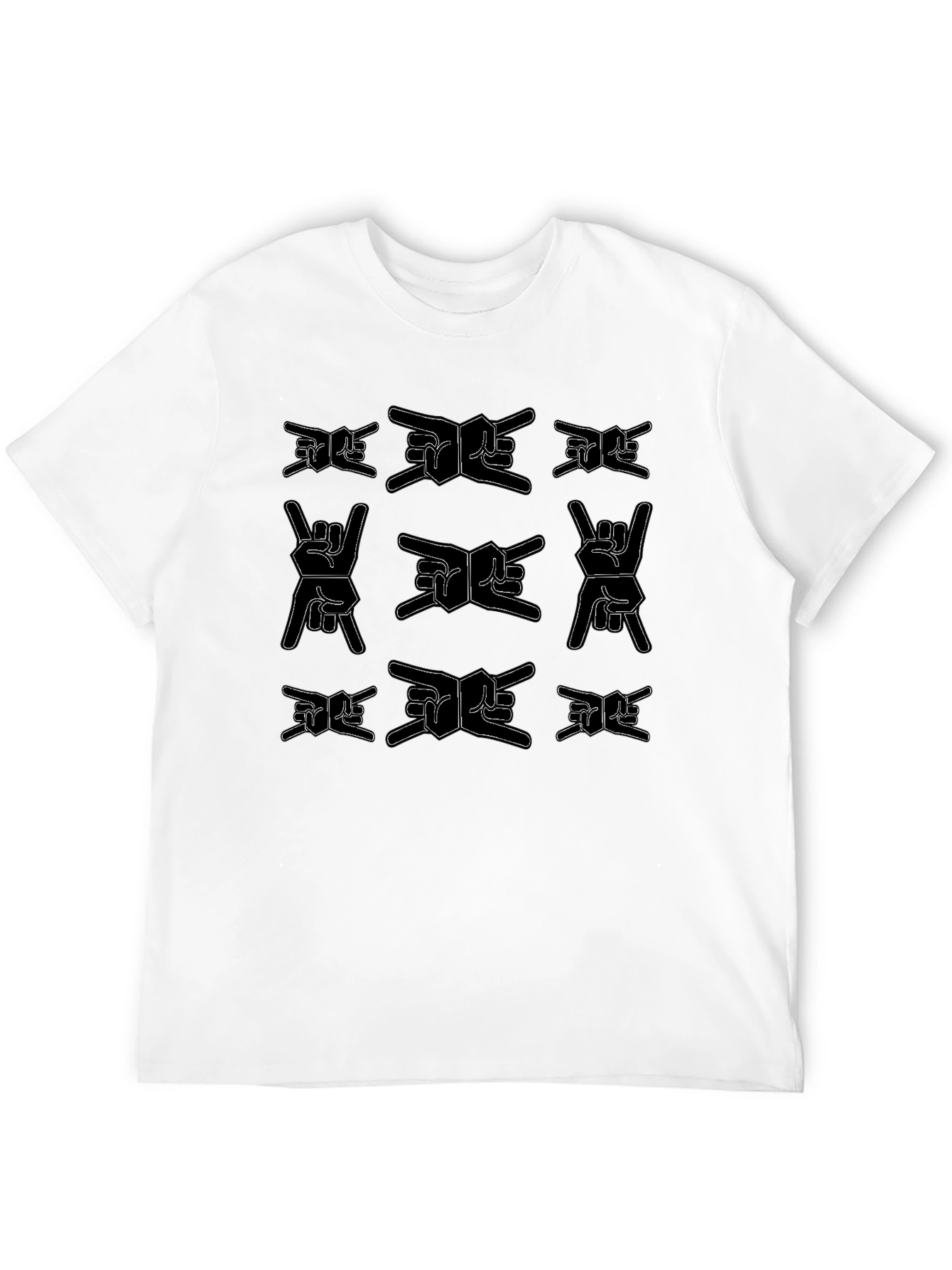 Rock On Graphic Print T-Shirt