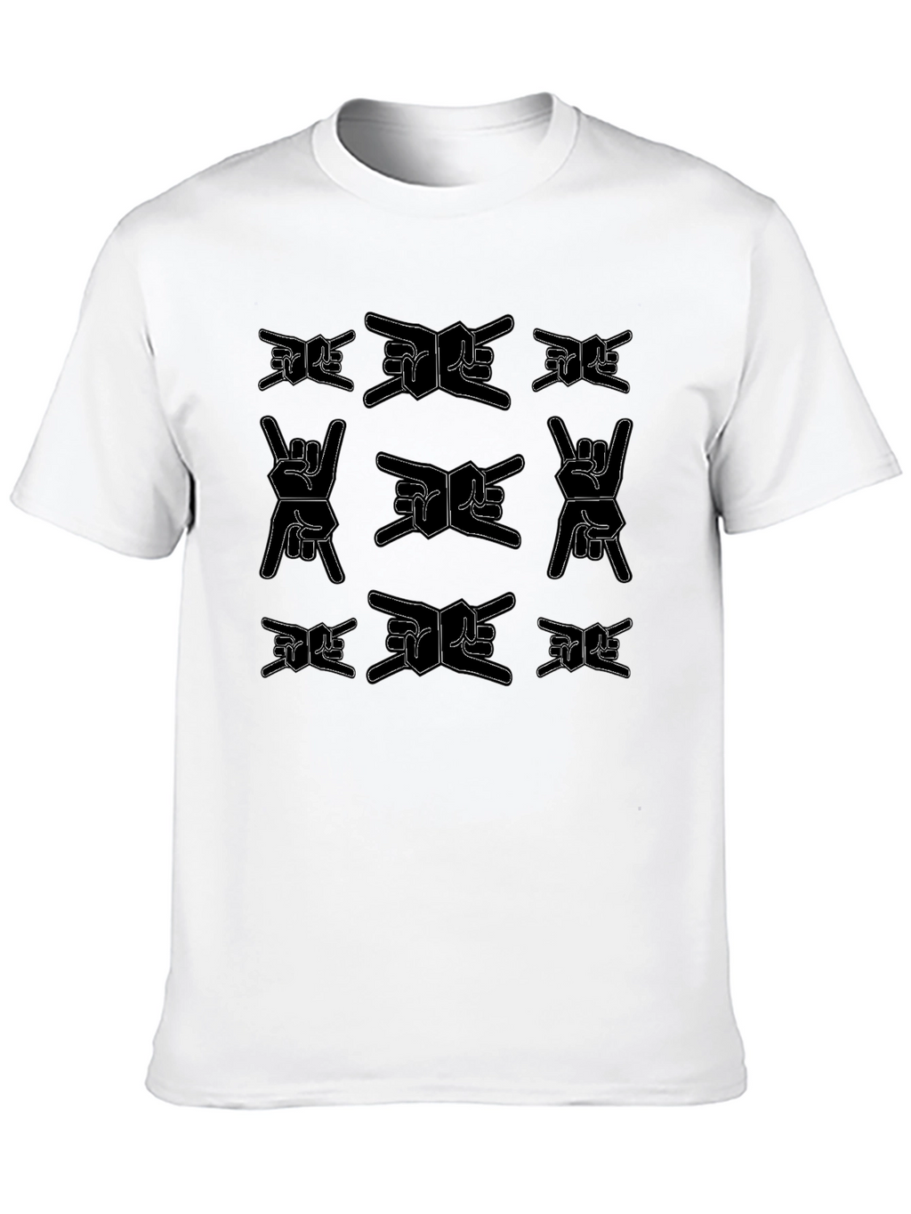 Rock On Graphic Print T-Shirt