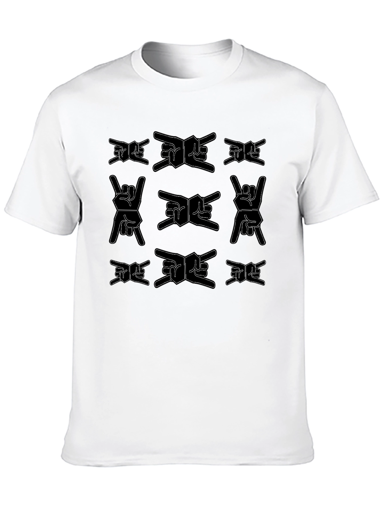 Rock On Graphic Print T-Shirt