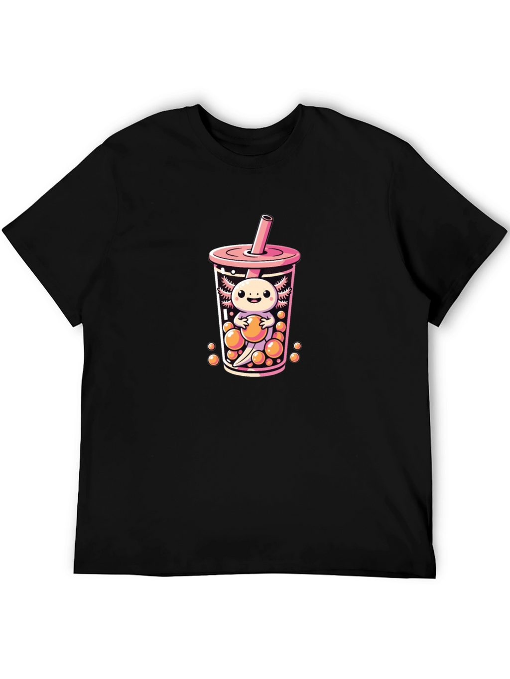 Axolotl Bubble Tea Graphic Tee