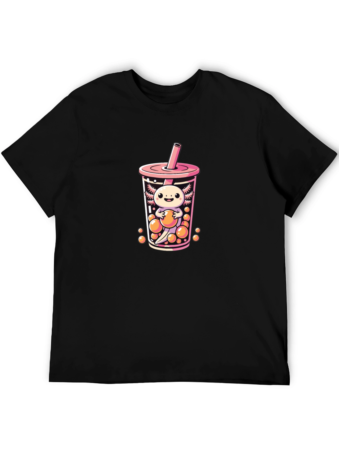Axolotl Bubble Tea Graphic Tee
