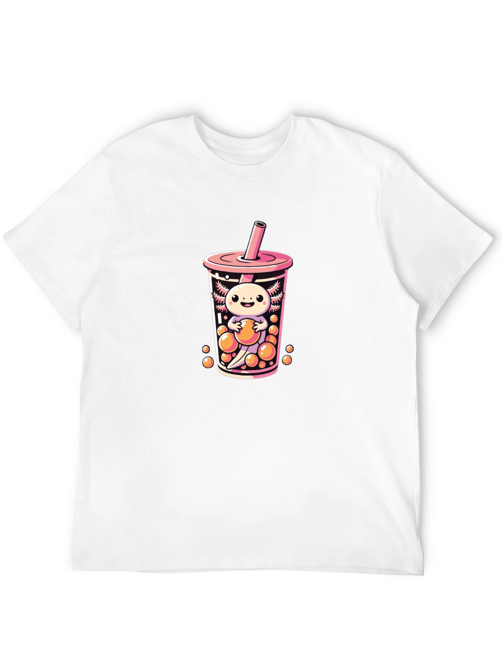 Axolotl Bubble Tea Graphic Tee