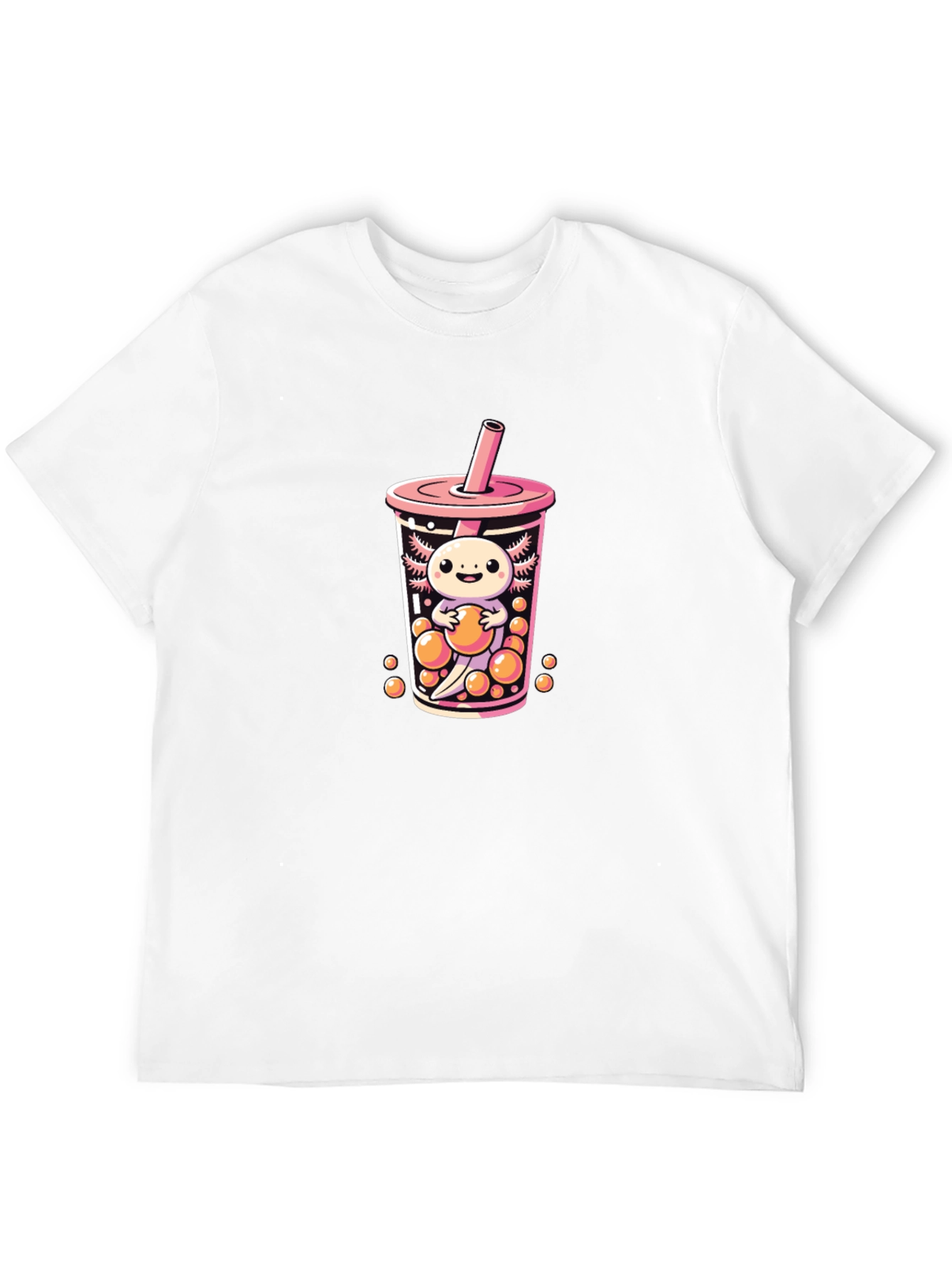 Axolotl Bubble Tea Graphic Tee