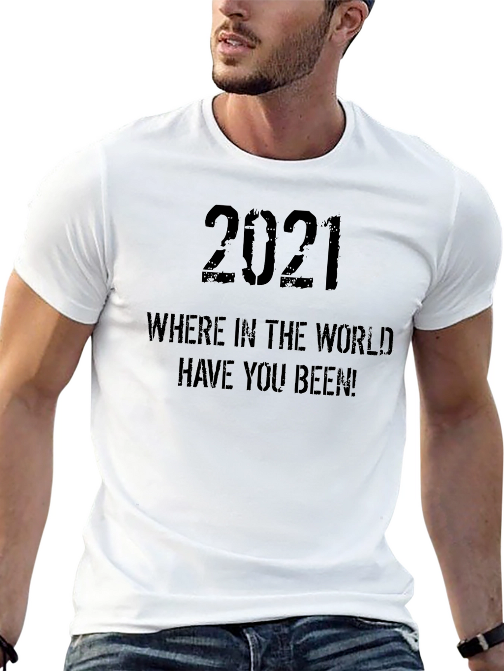 2021 Where In The World T-Shirt - Black