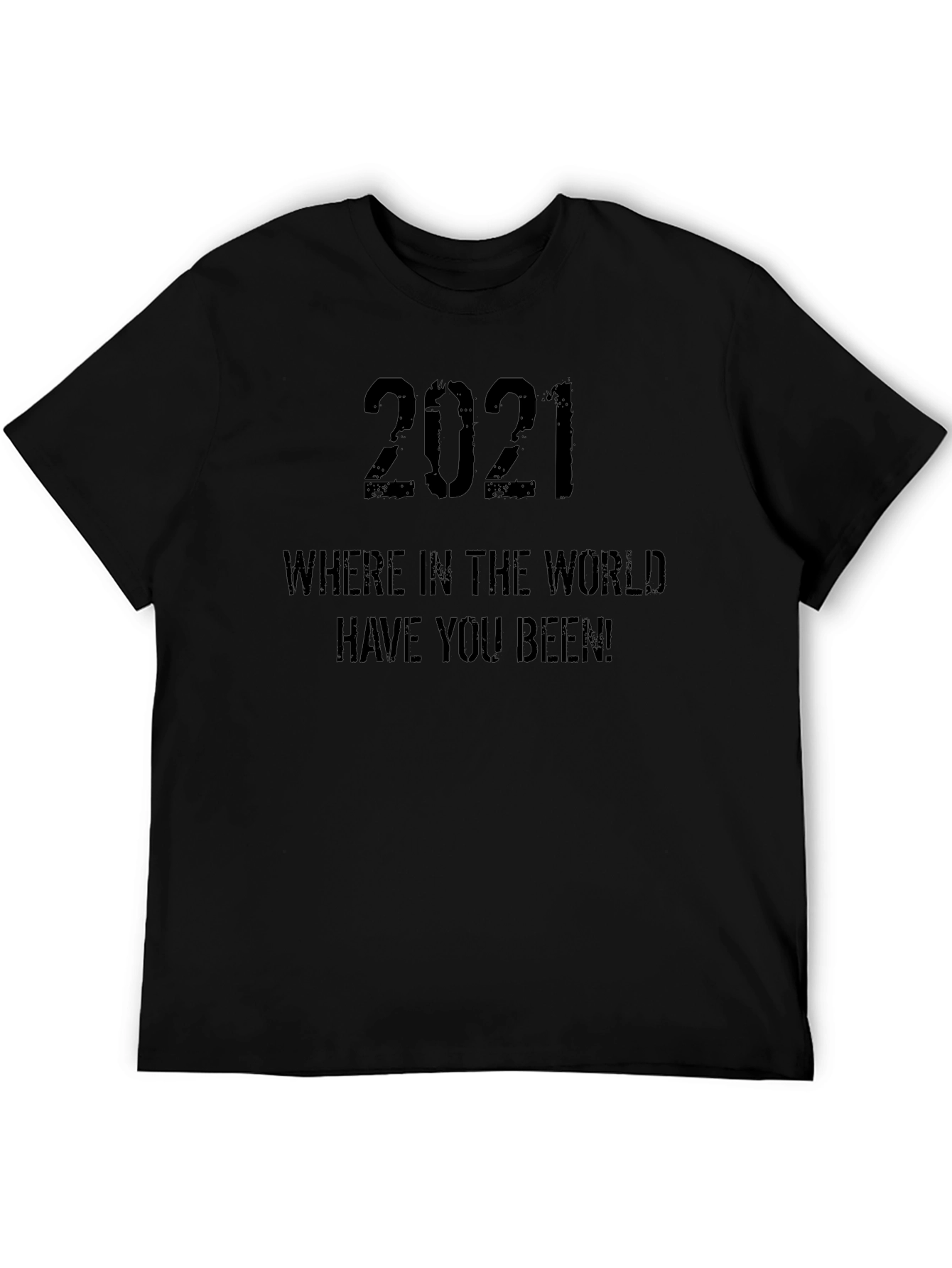 2021 Where In The World T-Shirt - Black
