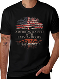American Raised with Latvian Roots T-Shirt