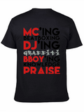 Hip Hop Elements Graphic T-Shirt
