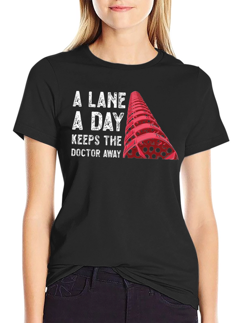 A Lane A Day T-Shirt - Fitness Swimming Tee