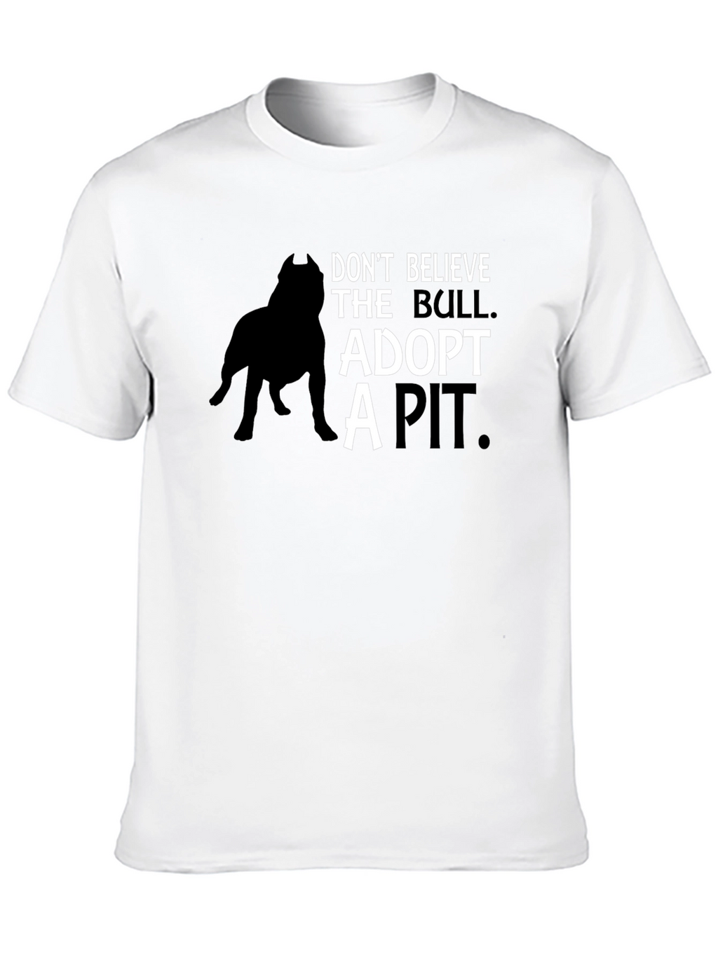 Adopt a Pit T-Shirt - Dog Rescue Tee