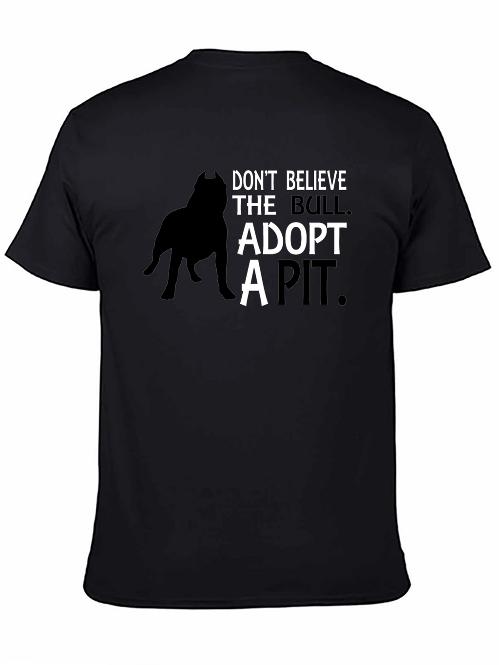 Adopt a Pit T-Shirt - Dog Rescue Tee