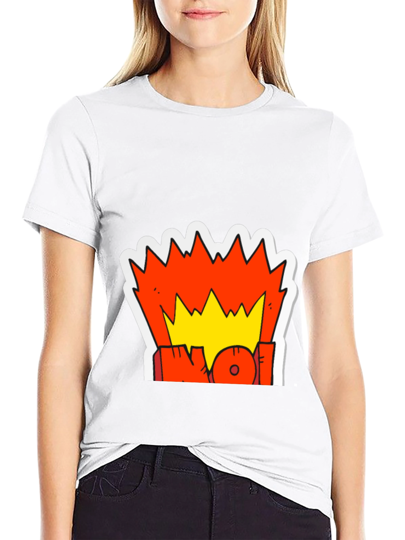 Cartoon Explosion Graphic Tee