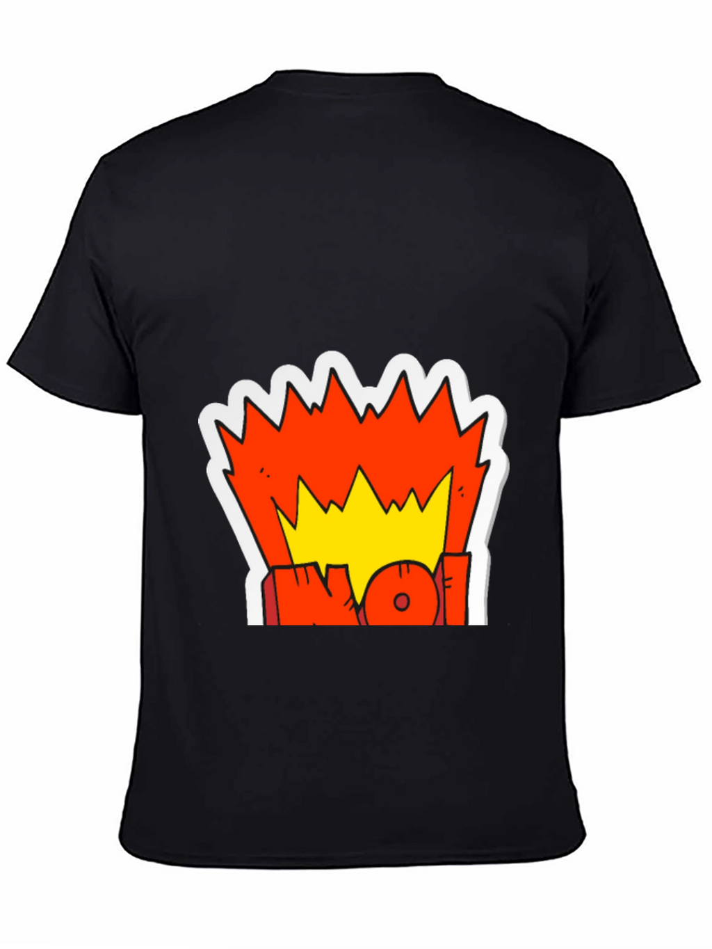 Cartoon Explosion Graphic Tee