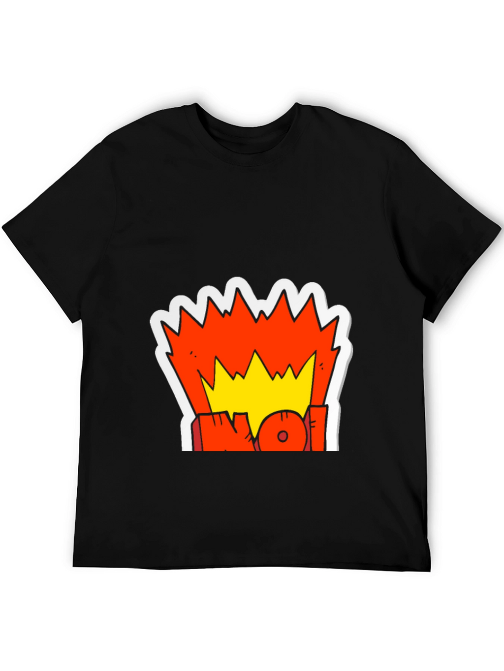 Cartoon Explosion Graphic Tee