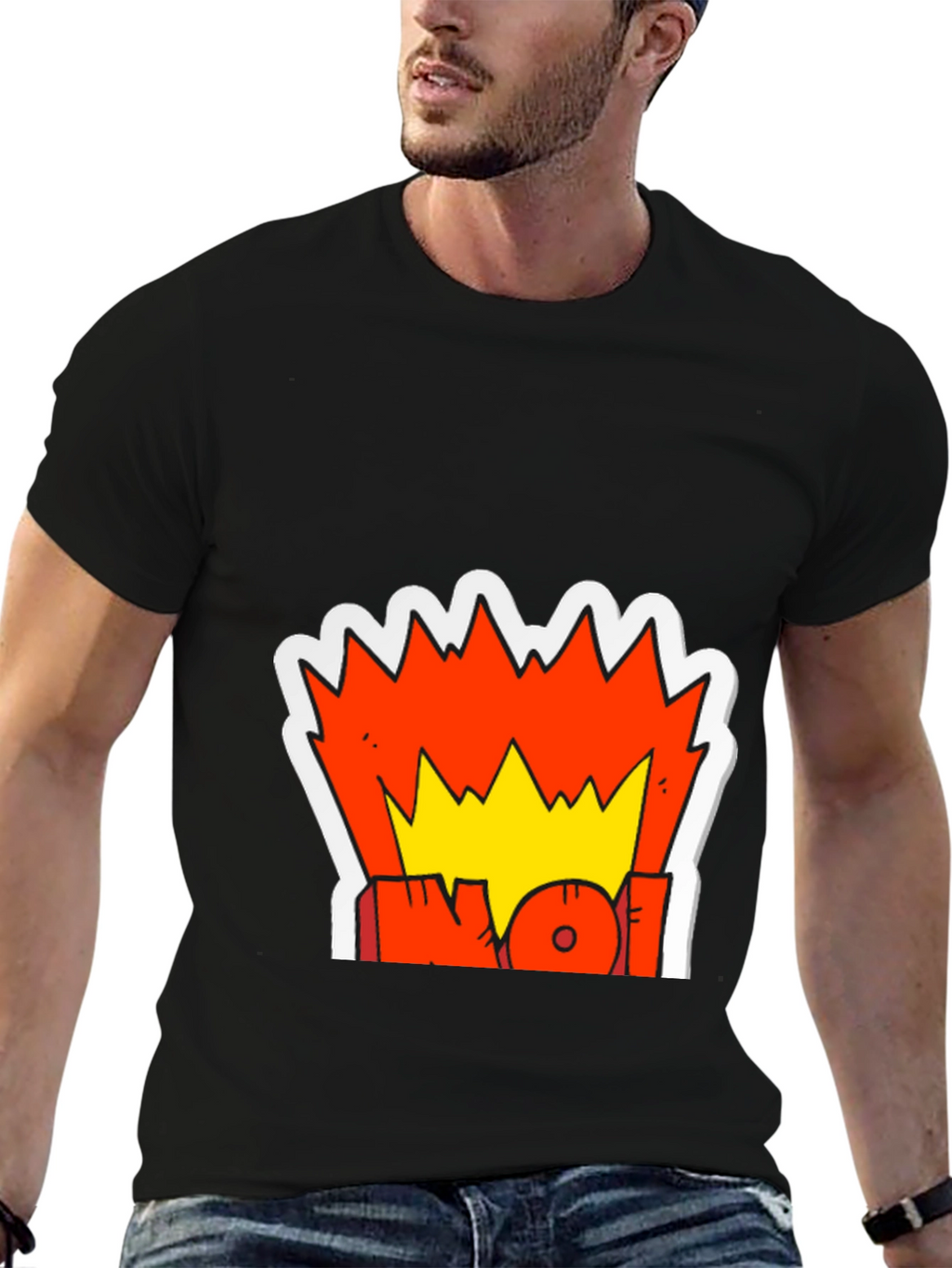 Cartoon Explosion Graphic Tee