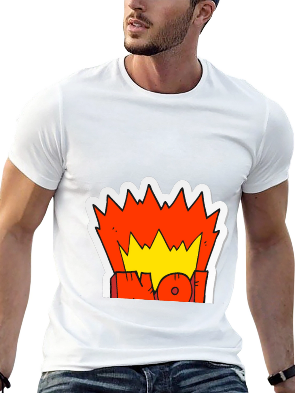 Cartoon Explosion Graphic Tee