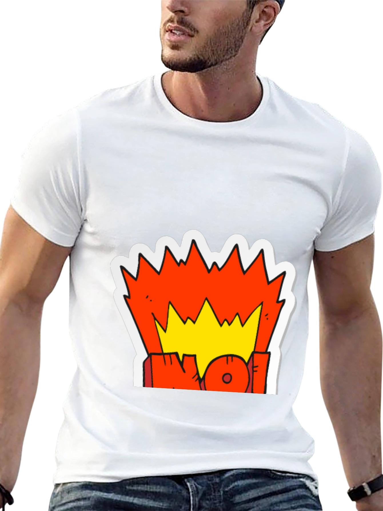 Cartoon Explosion Graphic Tee
