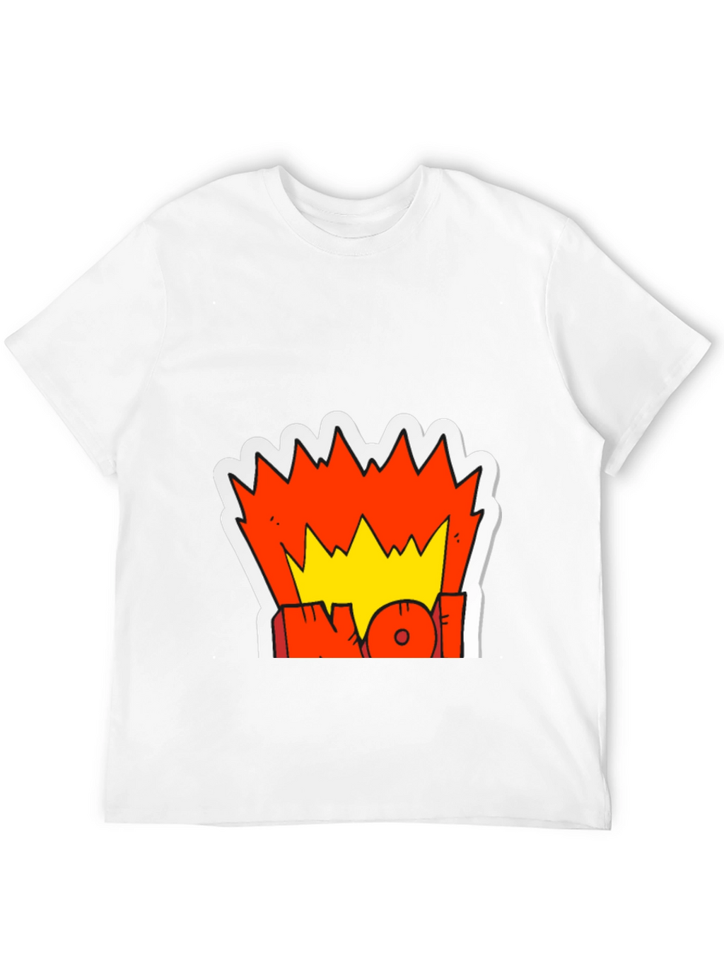 Cartoon Explosion Graphic Tee