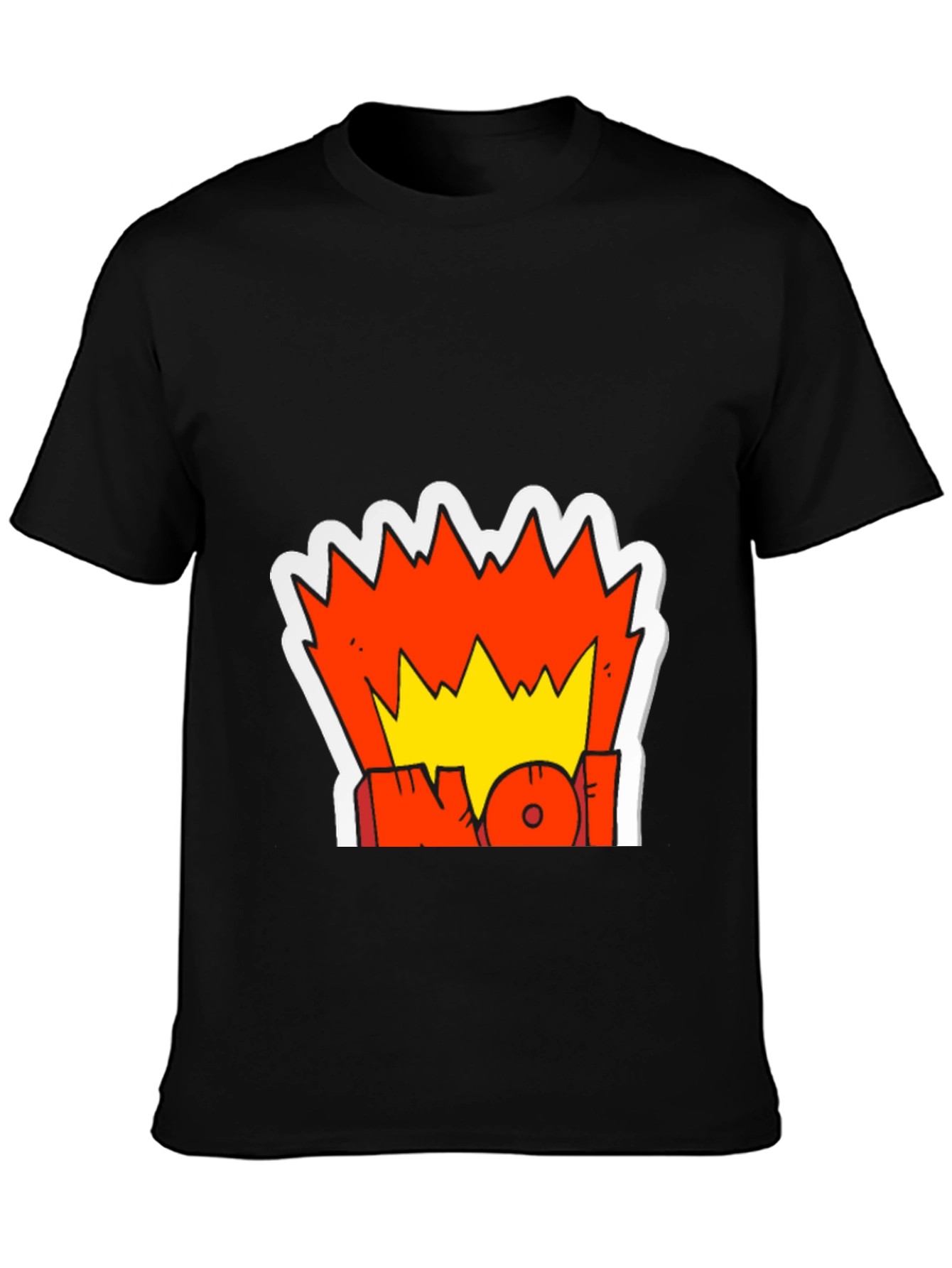 Cartoon Explosion Graphic Tee