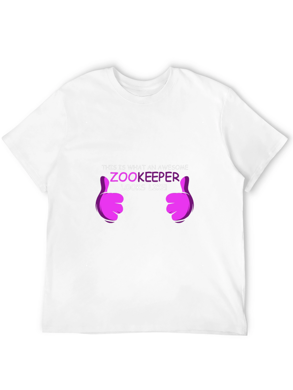 Awesome Zookeeper Graphic T-Shirt