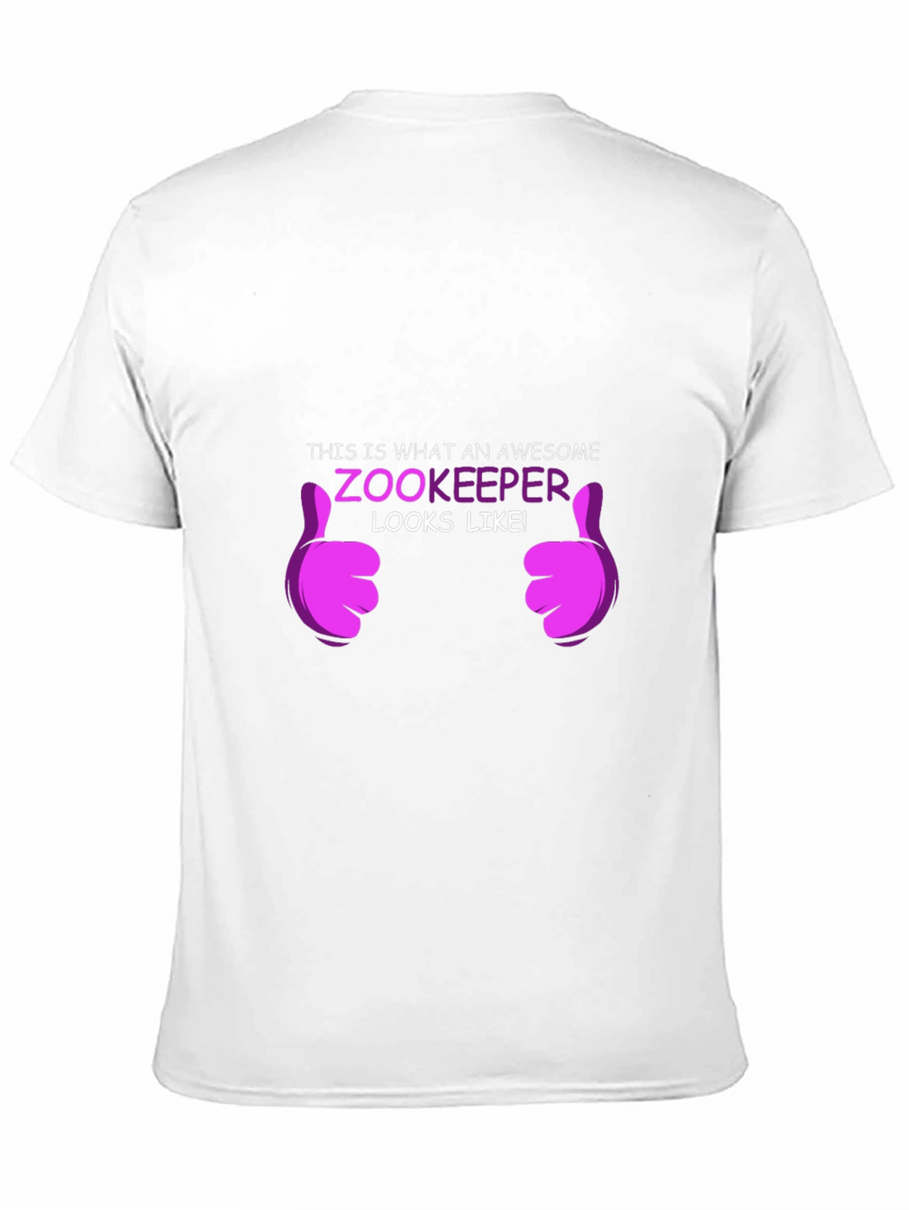 Awesome Zookeeper Graphic T-Shirt