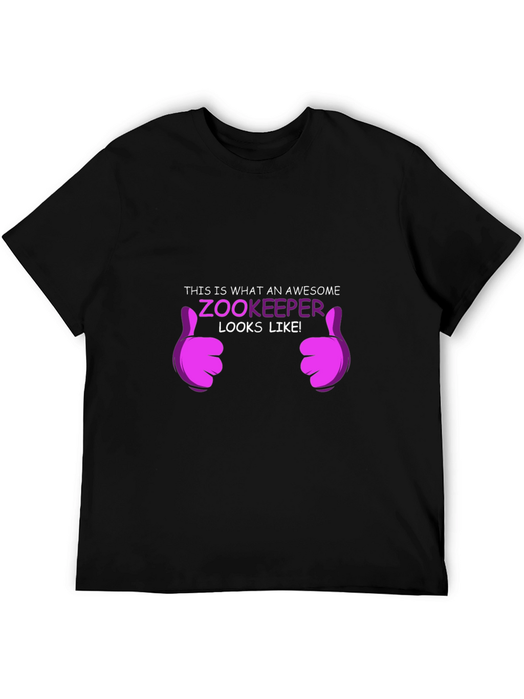 Awesome Zookeeper Graphic T-Shirt