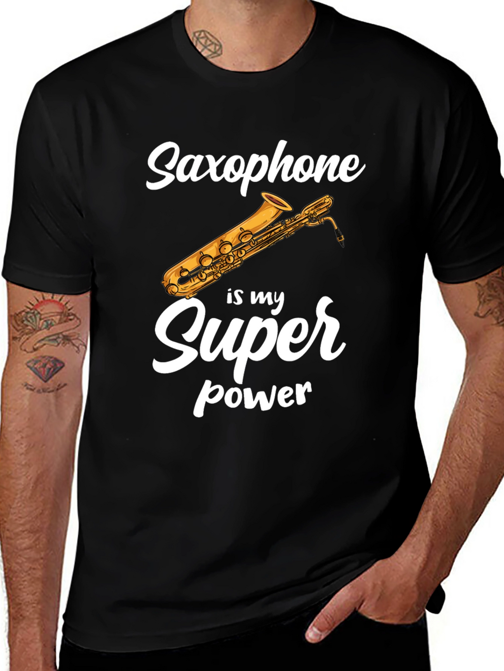 Saxophone is My Superpower T-Shirt - Musician Tee