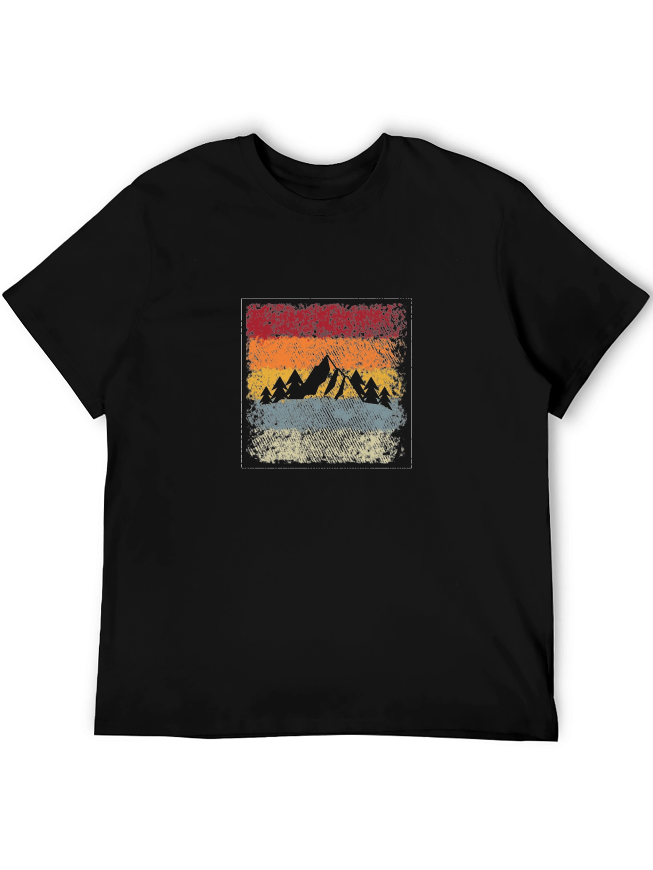 Retro Mountain Graphic Tee - Adventure Awaits!