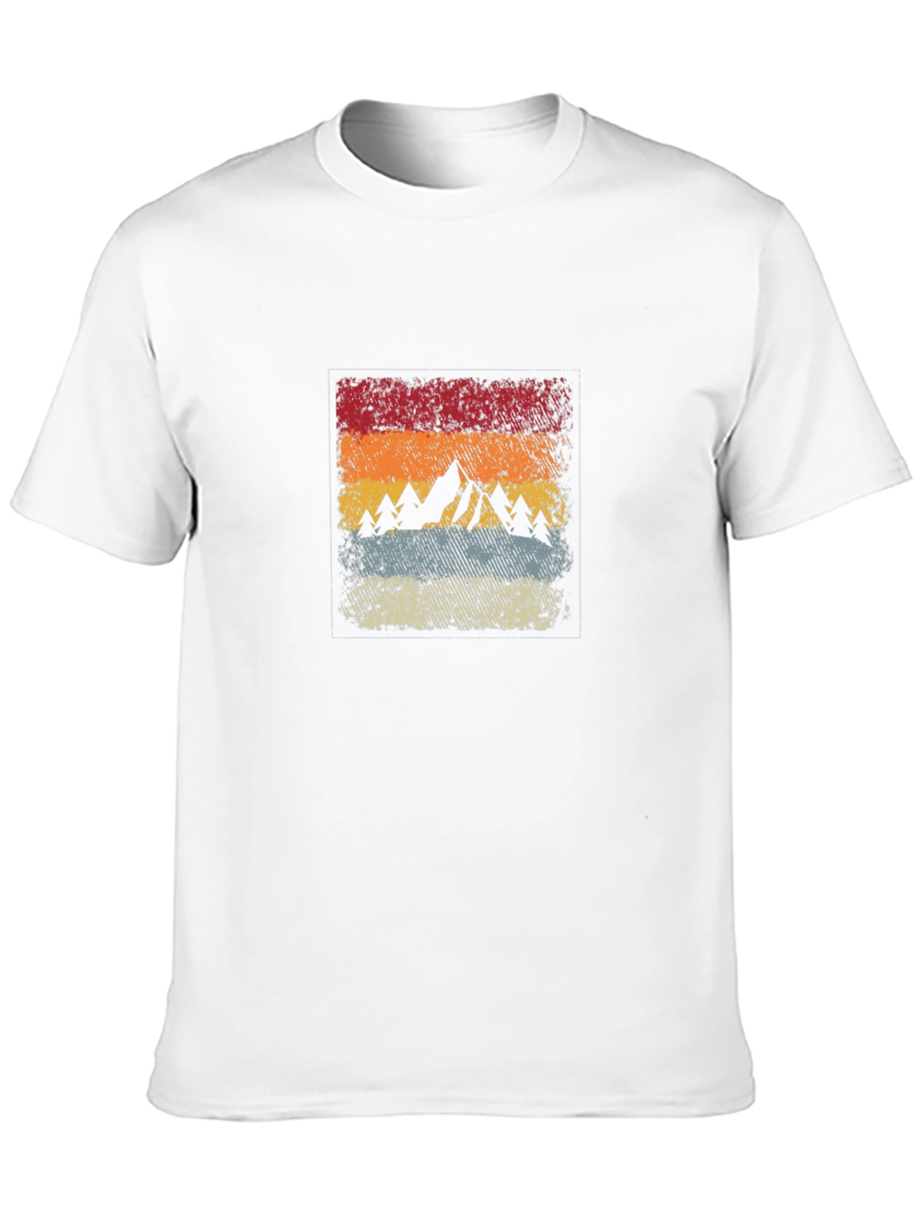Retro Mountain Graphic Tee - Adventure Awaits!