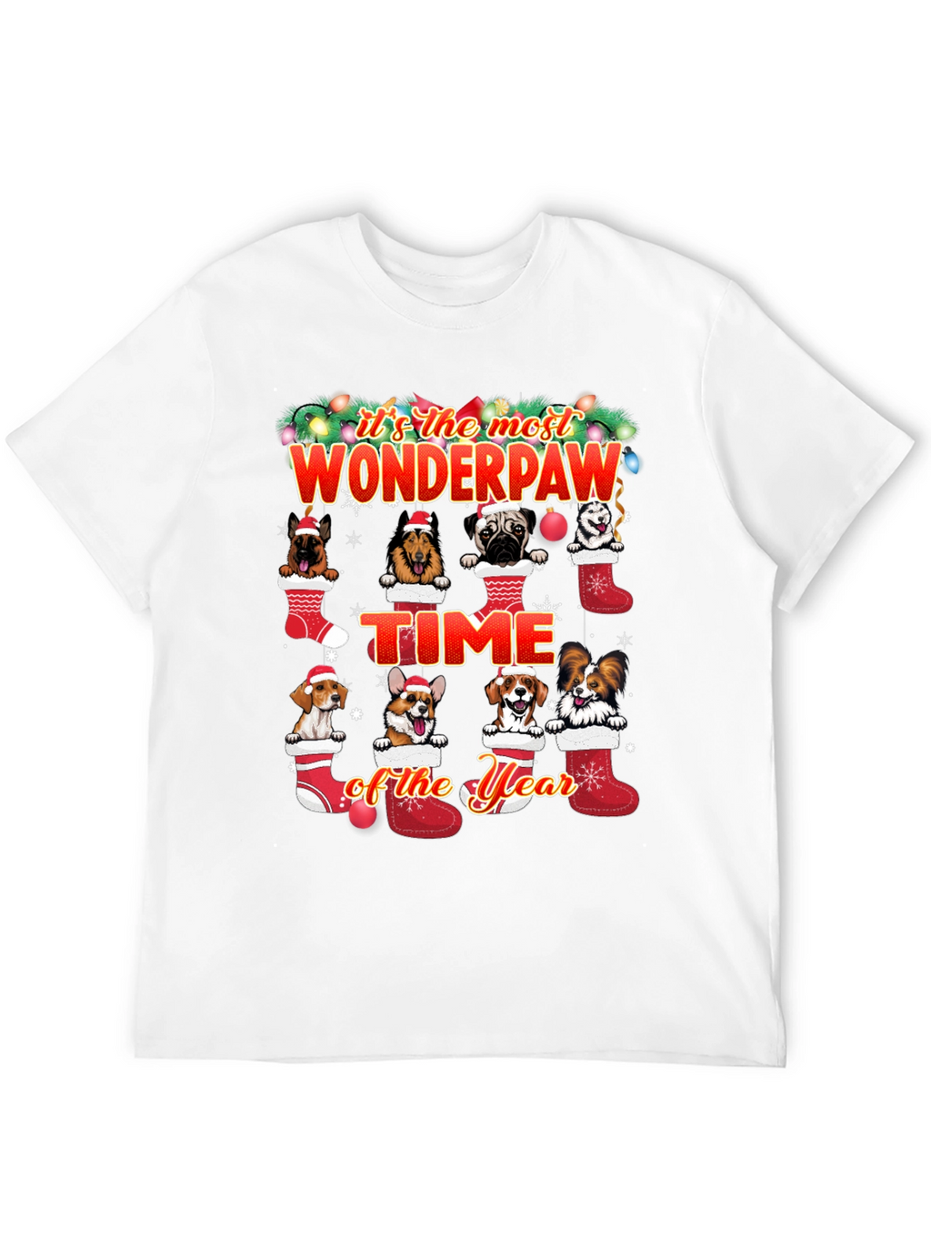 Wonderpaw Christmas Dog T-Shirt