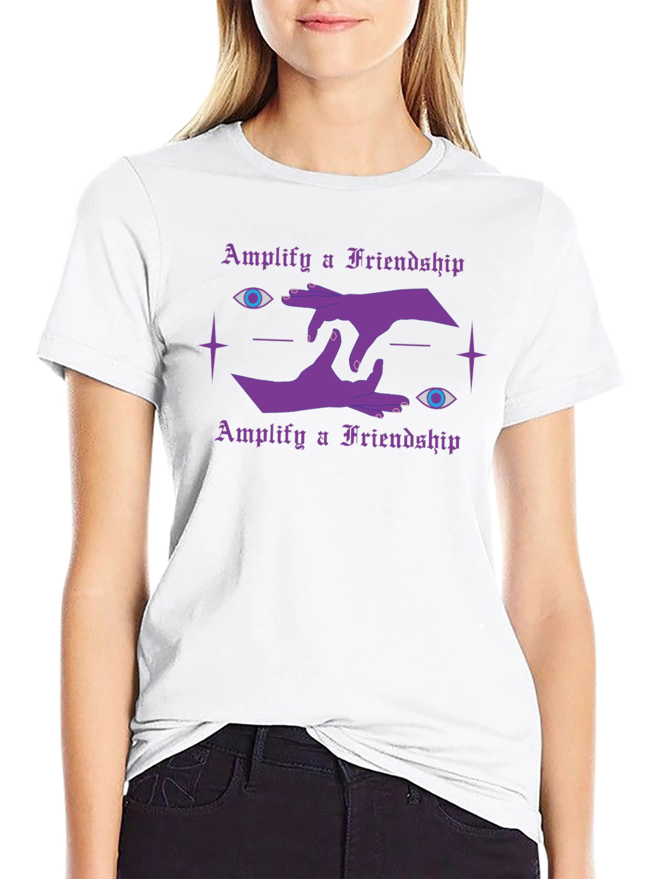 Amplify Friendship Graphic T-Shirt