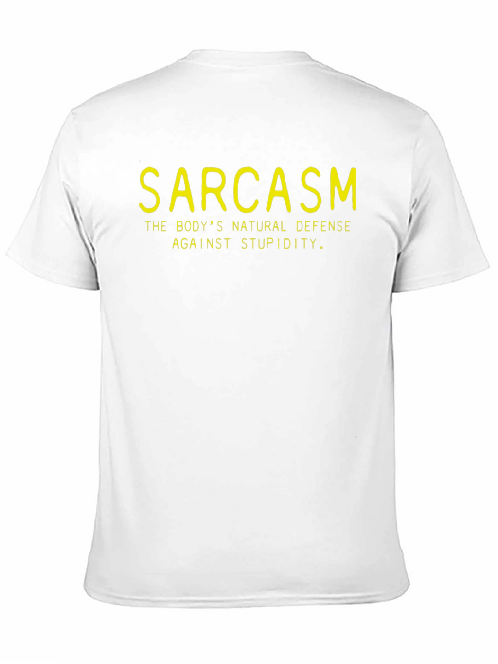 Sarcasm Defense T-Shirt - Black Graphic Tee