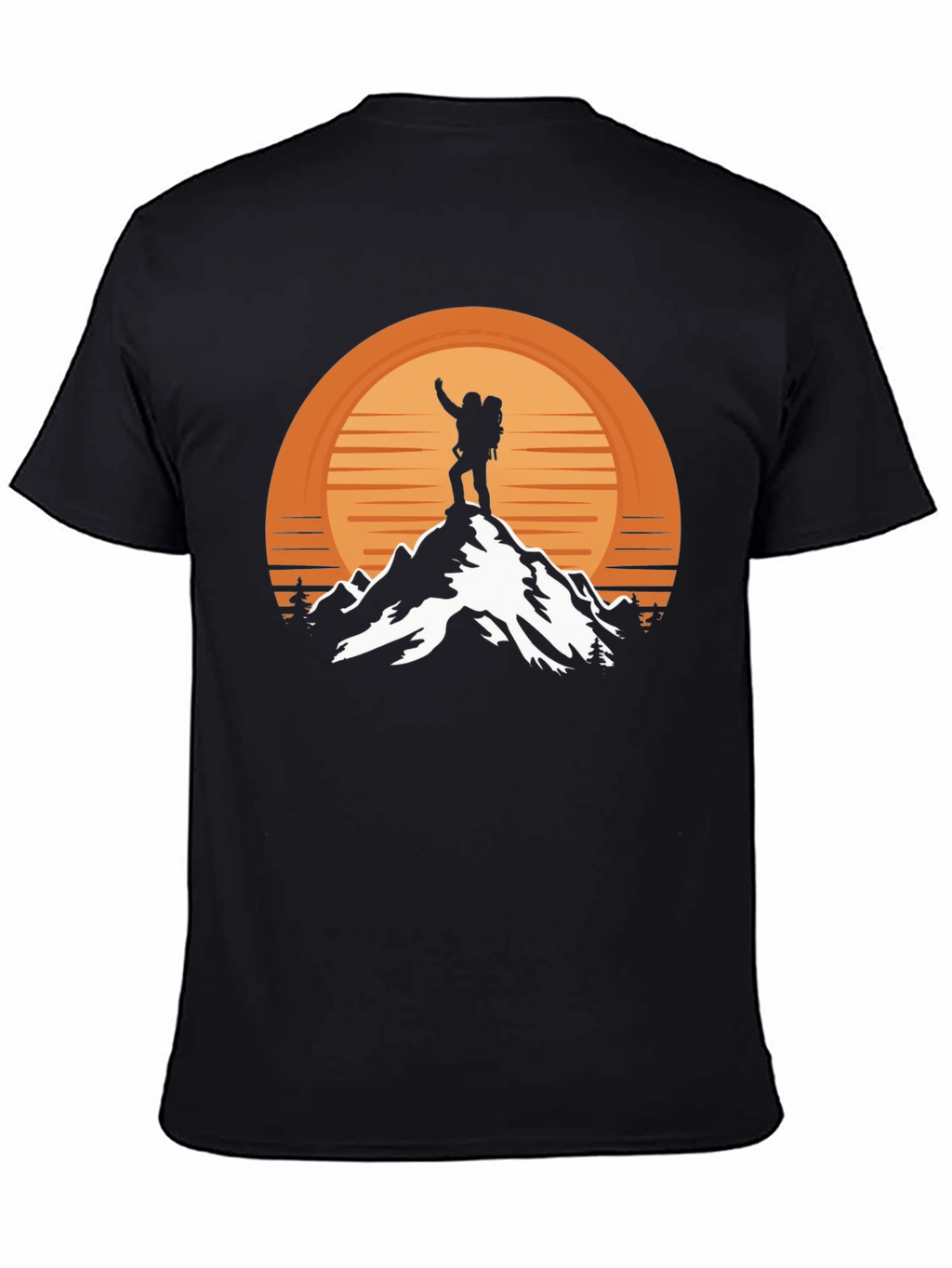Mountain Hiker Graphic Tee - Adventure Awaits