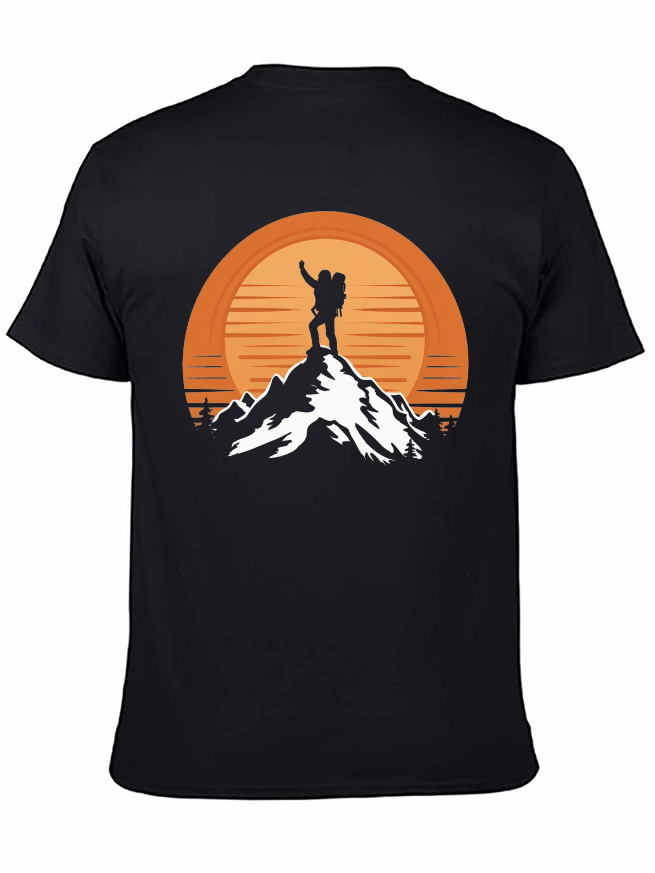 Mountain Hiker Graphic Tee - Adventure Awaits