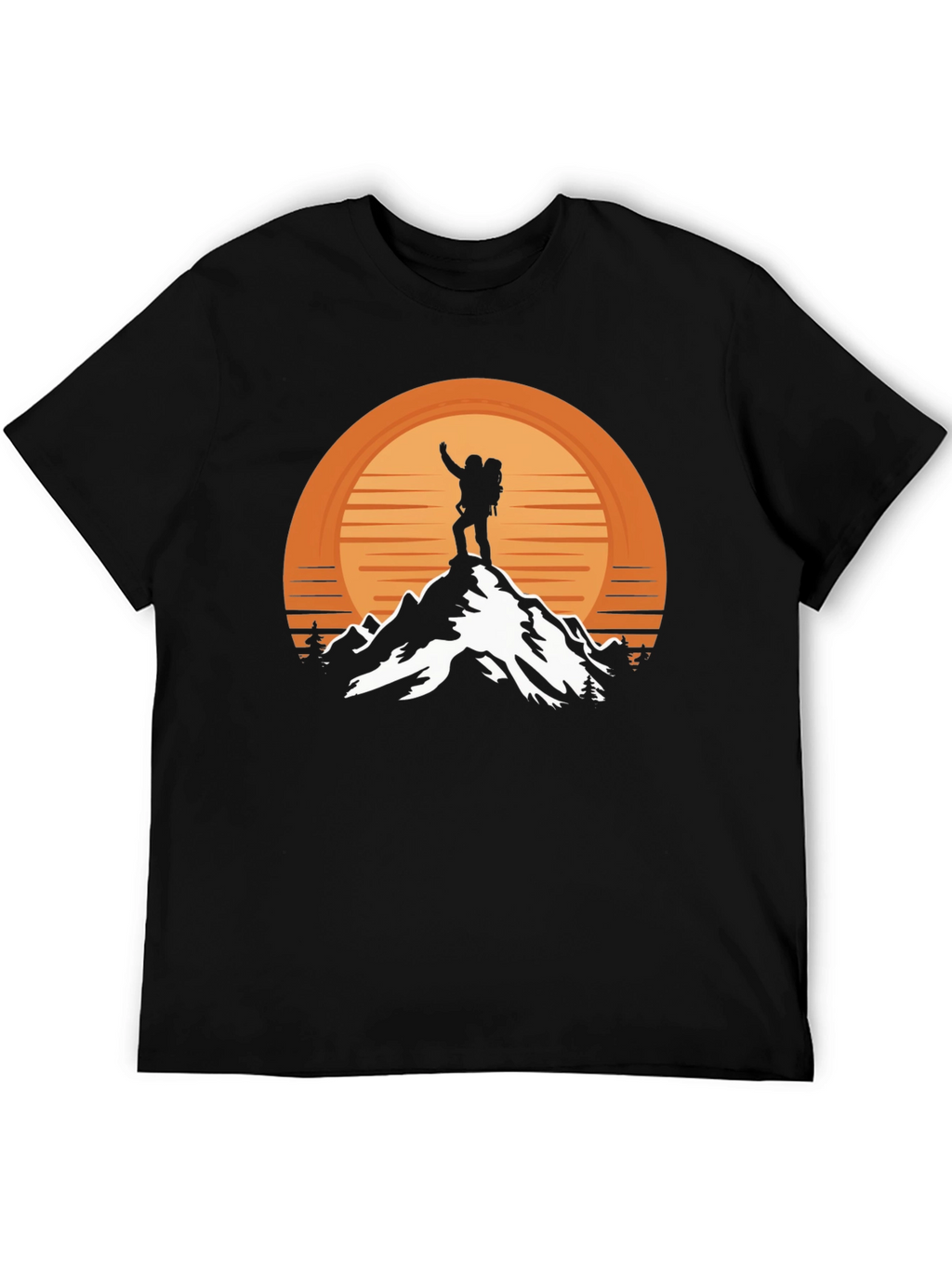 Mountain Hiker Graphic Tee - Adventure Awaits