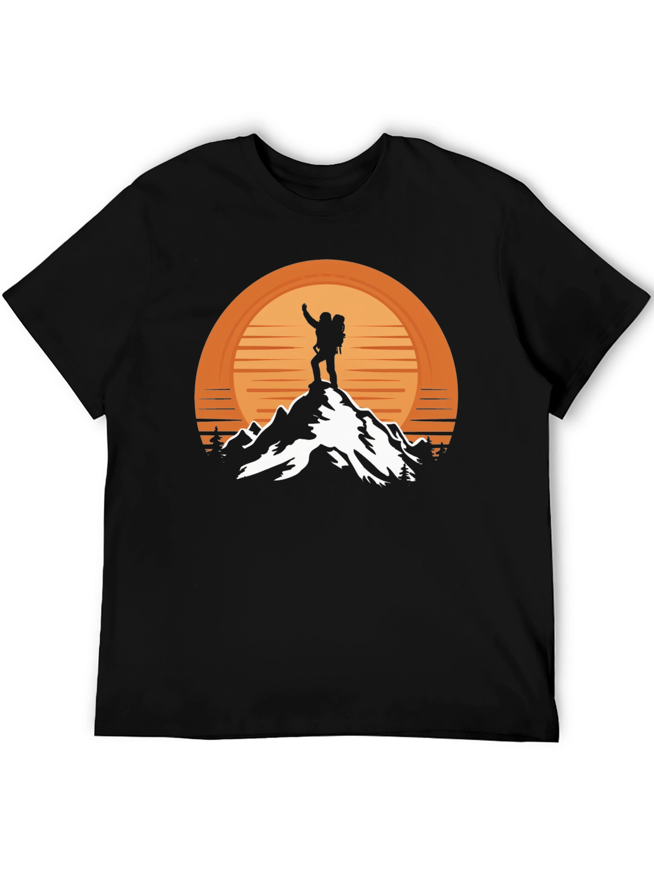 Mountain Hiker Graphic Tee - Adventure Awaits