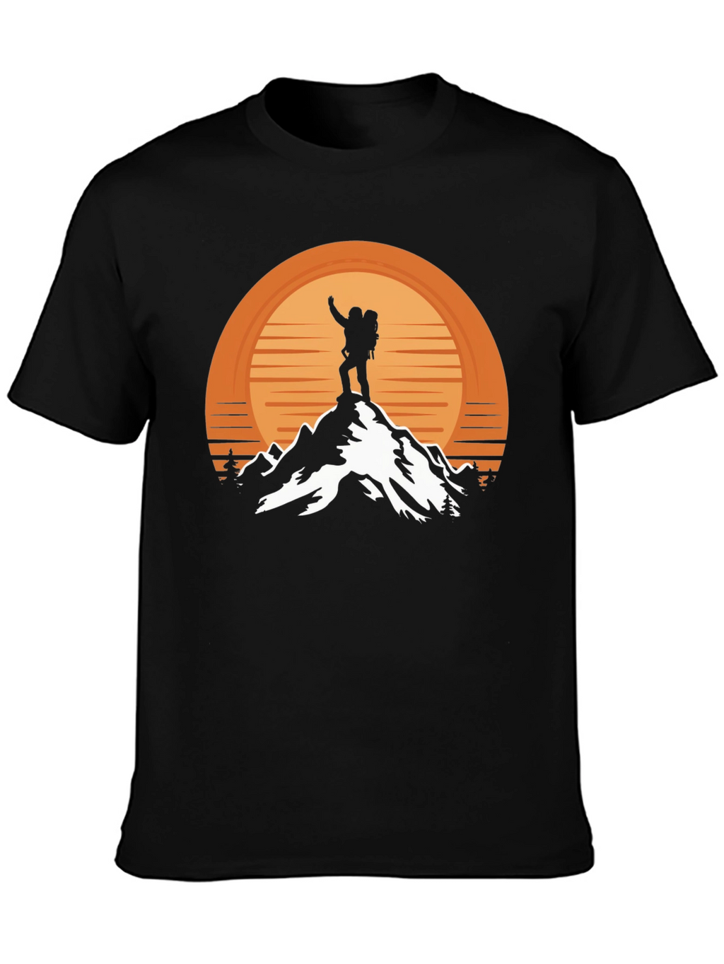 Mountain Hiker Graphic Tee - Adventure Awaits