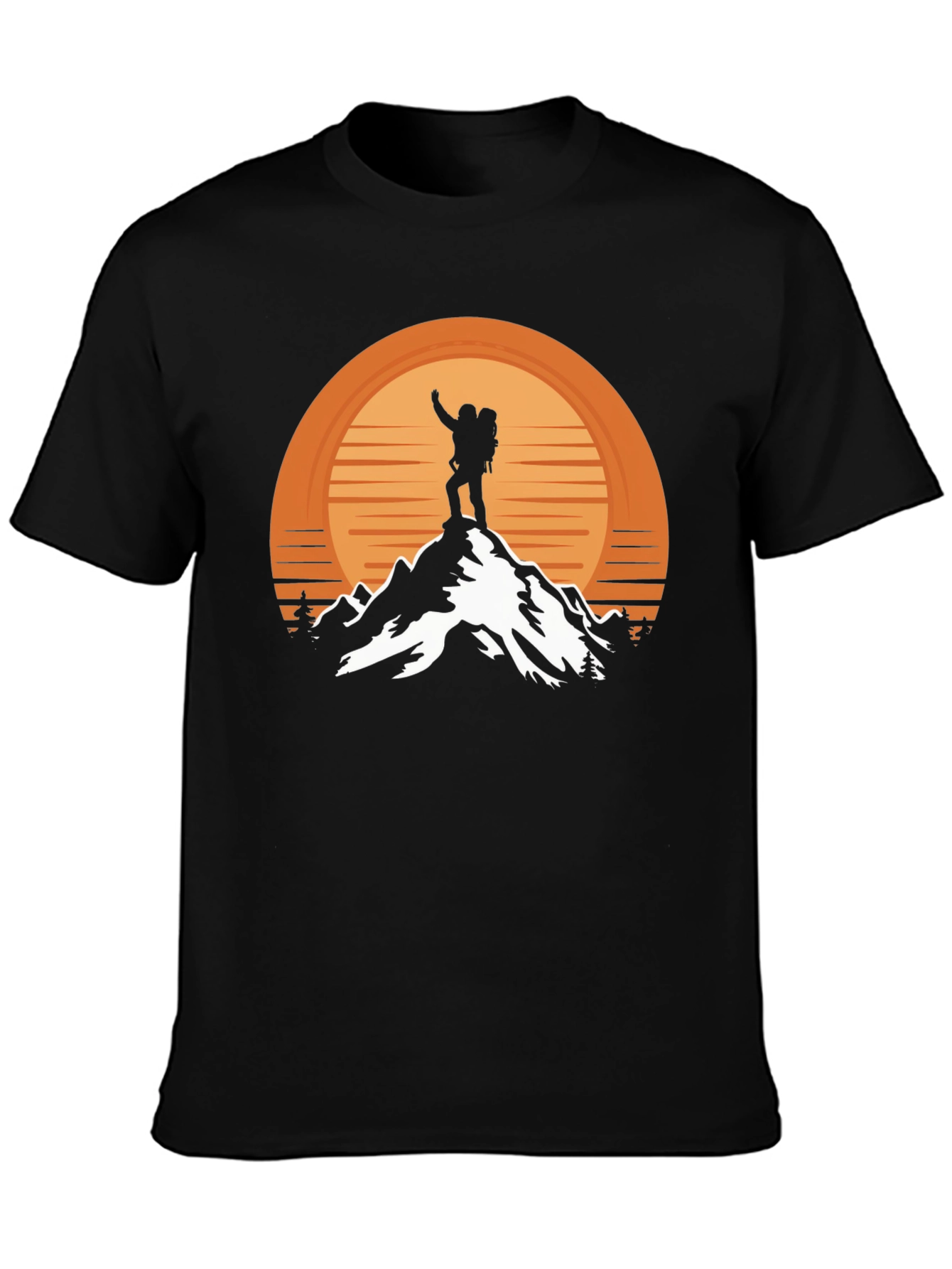 Mountain Hiker Graphic Tee - Adventure Awaits