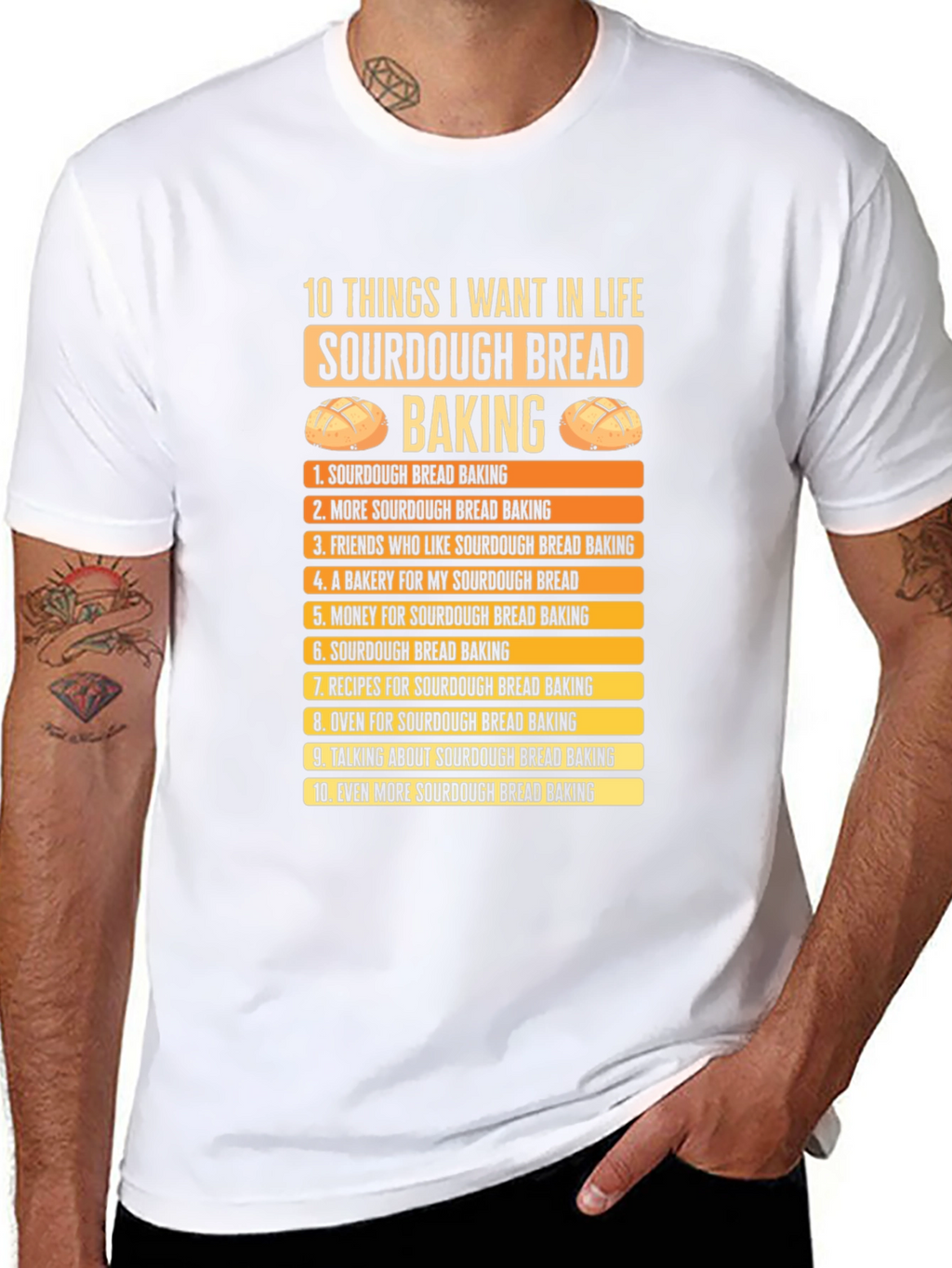Sourdough Bread Baking Lover T-Shirt