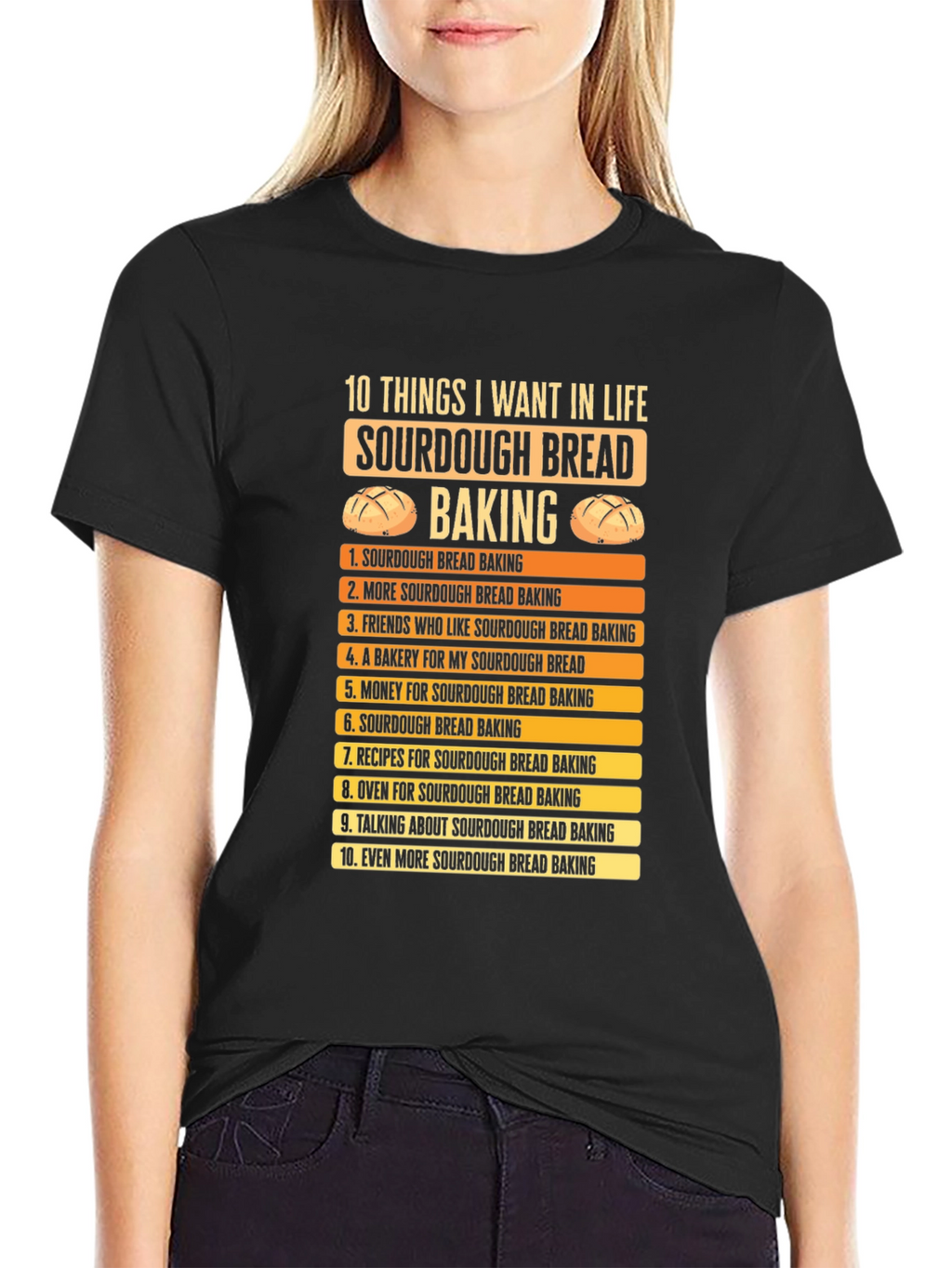 Sourdough Bread Baking Lover T-Shirt