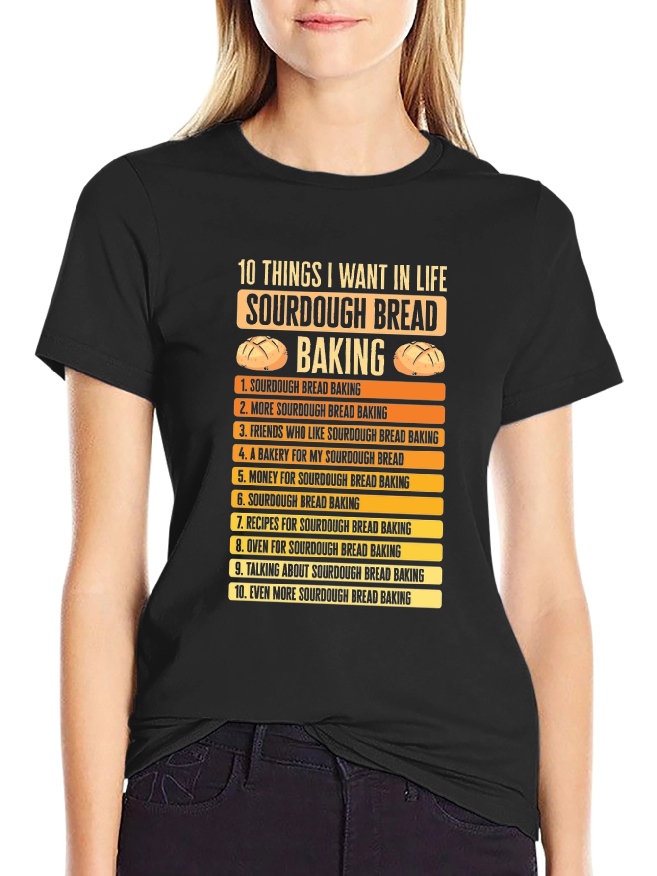 Sourdough Bread Baking Lover T-Shirt