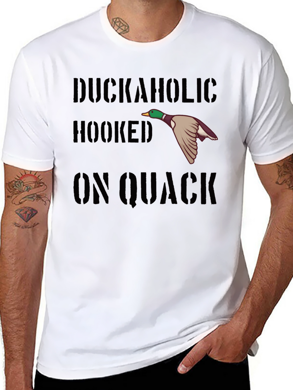 Duckaholic Hooked On Quack T-Shirt